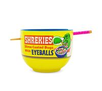 Shrek "Shrekies Eyeballs Cereal" Ciotola Da Ramen Da 20 Once E Set Di Bacchette