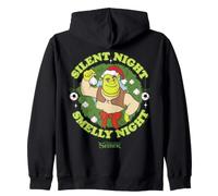 Shrek Silent Night Smelly Night Funny Holiday Felpa con Cappuccio