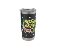 Shrek Sleigh What Donkey Bicchiere termico in acciaio inox doppia parete