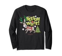 Shrek Sleigh What Donkey Maglia a Manica