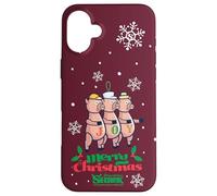 Shrek Three Little Pigs Merry Christmas Custodia per iPhone 16 Plus