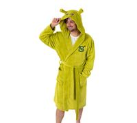 Shrek Verde Character Accappatoio con cappuccio Unisex Adulti