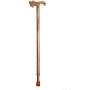 SHRGOMPIT Bastoni da passeggio in legno, stampelle for anziani, bastone da passeggio in legno massello, lungo 89 cm, troncato a seconda dell'altezza, ausilio for la mobilità