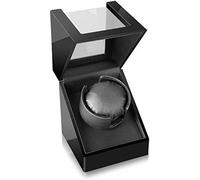 SHRGOMPIT Caricatore automatico for orologio singolo meccanico, motore silenzioso con adattatore CA, scatola espositiva for riporre gli orologi