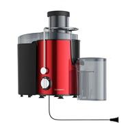 SHRGOMPIT Home Multifunzione Estrattore di Succo di Frutta e Verdura Originale Doppia Testa di Taglio in Acciaio Inox Estrattore di Succo di Frutta Portatile