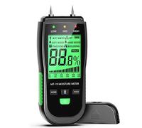 SHRGOMPIT Misuratori di umidità del legno, misuratore for legno/pareti/materiali da costruzione con 4 modalità, sensore for pareti LCD digitale HD, tester for legna ardere