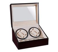 SHRGOMPIT Supporto for carica automatica, espositore orologi meccanici, motore scuotimento, scatola di, rotatore, organizer grande capacità, silenzioso e ben funzionante