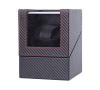 SHRGOMPIT Supporto for carica orologi con motore in carbonio, scatola di automatica meccanici, giradischi, immagazzinaggio, posizionatore rotante, silenzioso, e ben funzionante