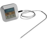 SHRGOMPIT Termometro digitale touch per alimenti e carni, timer di allarme per cucina, cottura, barbecue grill