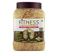 SHRILALMAHAL Riso Basmati Integrale Fitness (4 KG, Vasetto)