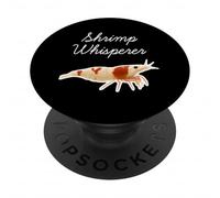 Shrimp Whisperer - Gamberetti rosso cristallo PopSockets PopGrip Adesivo