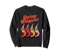Shrimp Whisperer Seafood Humor Party Vibe Felpa