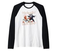 Shrimpin' Non è Facile - Jiu Jitsu Shark vs Gamberetti Maglia con Maniche Raglan