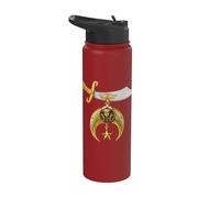 Shriners, Noble, PHA, Massonico, Stainless Steel Insulated Water Bottle