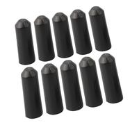 Shrink End Cap 10 Pack Connector Polyolefin Tubing Wire Terminal Protection Cover for Telecom Power Cables Industrial Electronic Equipment(15 x 45mm)