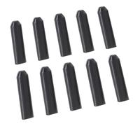 Shrink End Cap 10 Pack Connector Polyolefin Tubing Wire Terminal Protection Cover for Telecom Power Cables Industrial Electronic Equipment(8 x 30mm)