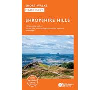 Shropshire Hills Short Walks | Ordnance Survey | 10 Accessible Routes for All | Short Walks Made Easy | Guidebook | Shropshire | England | Maps | Hills | Valleys