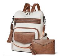 Shrrie zaino per le donne viaggiare, convertibile Crossbody borsa a spalla per le donne con cintura regolabile per il lavoro College