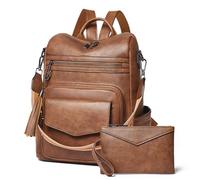 Shrrie zaino per le donne viaggiare, convertibile Crossbody borsa a spalla per le donne con cintura regolabile per il lavoro College