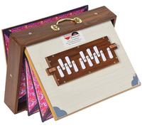 Shruti Box Legno di Teak Dimensioni (16" X 12" X 3") Pollici ~ 440 Hz, Tono I...