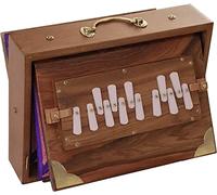Shruti Box Surpeti in TeaKwood con raccordi in ottone sintonizzati a 440 Hz, perfetto per yoga, Kirtan, terapia del suono