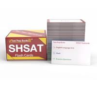 SHSAT Prep Study Cards 2024-2025 NYC: SHSAT Prep and Practice Test Questions for the New York City Specialized High School Assessment Test [Full Color Cards]
