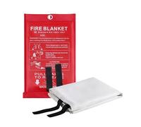 SHSHbuy Coperta Antincendio 1 * 1m,Coperta Antincendio per la Casa e la Cucina,Coperta Ignifuga di Emergenza per Auto,Barbecue,Campeggio,Scuola