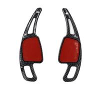 SHSHJJB Leve Del Cambio Le Palette Del Volante Accessori Cambio Automatico Per Audi Per A3 A4 A5 S3 S4 S5 SQ5 SQ7 Q2 Q3 Q5 Q7 TT TTS ABS Carbo(Carbon Black)