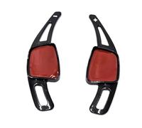 SHSHJJB Leve Del Cambio Le Palette Del Volante Accessori Cambio Automatico Per Audi Per A3 A4 A5 S3 S4 S5 SQ5 SQ7 Q2 Q3 Q5 Q7 TT TTS ABS Carbo(Pearl Red)