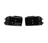 SHSMDM 1 paio di prese d'aria per console centrale dell'auto, prese d'aria condizionatore d'aria A/C 55680-60040 55680-60030, per Land Cruiser 2003-2009, per Prado 120 2003-2009