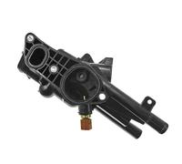 SHSMDM Termostato del liquido refrigerante per auto 25600-2G010 Alloggiamento termostato nero automobilistico, per Kia, Forte 5 2.0 2.4 10-13