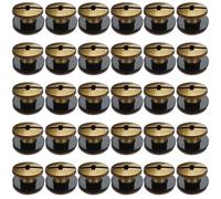 SHSMPXOY 30 Set Rivetti a Vite, M5 x 4 mm Rivetti Chicago, Viti Chicago Screws Chicago Book Viti,Viti Chicago di ricambio in Metallo per Borse, Libri, Collari, Zaini, Guinzagli per Cani (Bronzo)