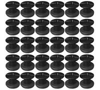 SHSMPXOY 30 Set Rivetti a Vite, M5 x 6 mm Rivetti Chicago, Viti Chicago Screws Chicago Book Viti,Viti Chicago di ricambio in Metallo per Borse, Libri, Collari, Zaini, Guinzagli per Cani (Nero Opaco)