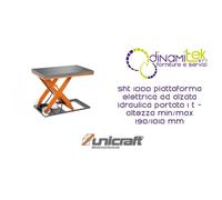 UNI6154100 - Piattaforma Elettrica Ad Alzata Idraulica Modello SHT 1000 - Portat