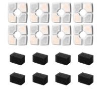 SHU GE 1 set di fontane d'acqua per gatti, fontanelle e filtri a carboni attivi, accessori per mangiatoie automatiche per animali domestici