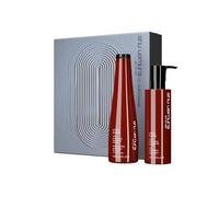 Shu Uemura Art of Hair, Cofanetto Regalo Natale con Shampoo e Balsamo, Per Capelli Colorati, Azione Anti-Ossidante e Illuminante, Con Estratto di Sakè e Niacinamide, Color Lustre, 300 ml + 250 ml