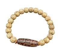 Shuade Braccialetto alla moda Bodhi con perline, accessorio semplice ed elegante, per uomini e donne, per tutti i giorni, facile da usare, Misura unica, come descritto