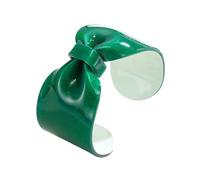 Shuade Braccialetto oversize in resina con design a fiocco, regolabile, cinturino leggero e comodo da indossare tutti i giorni, Misura unica, come descritto