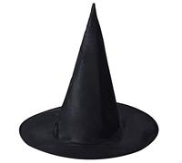 Shuade Cappello da mago di colore solido di modo di Halloween dei bambini del cappello a punta del costume della strega puntelli per il costume del partito del costume del cappello della strega