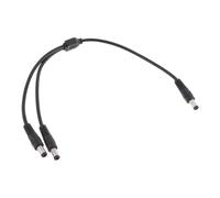 Shuade Cavo sdoppiatore a Y da 5,5 mm x 2,1 mm, 18 AWG, splitter di connessione maschio da 30 cm per vari dispositivi elettronici cavo di alimentazione della stampante