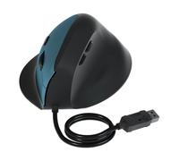 Shuade Cavo USB verticale con 6 pulsanti personalizzabili 1600DPI ergonomico per computer desktop PC portatile Home Office cavo di lavoro ergonomico