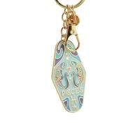 Shuade Elegante portachiavi con ciondolo a forma di animale, accessorio per auto, decorazione per borsa, ornamento da appendere per adolescenti e adulti, ornamento festivo, K, Taglia unica