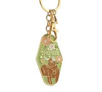 Shuade Elegante portachiavi con ciondolo a forma di animale, accessorio per auto, decorazione per borsa, ornamento da appendere per adolescenti e adulti, ornamento festivo, Toro., Taglia unica