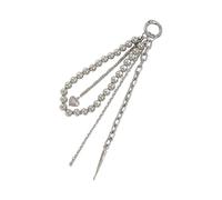 Shuade Estetico Portachiavi Bella Borsa Ciondolo Fascino Cuore Perle Portachiavi Charms Per Le Donne Borsa Zaino Decorazioni Regali Perle Portachiavi Charms, 05 Bianco K 0071