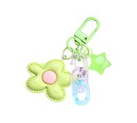 Shuade Portachiavi in lega lucida color caramella borsa appeso ornamento fascino per zaino borsa decorazione portachiavi in lega decorazione, Verde, Taglia unica