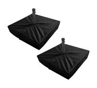 Shuade Resistente copertura per portaombrelli da esterno 76 x 76 cm, con cerniera rinforzata e resistente alle intemperie, base per ombrelloni da esterno