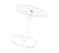 Shuade Supporto per occhiali da sole in acrilico con base rotante per migliorare la stabilità e risparmiare spazio, supporto per occhiali da tavolo, Misura unica, come descritto