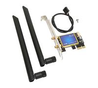 SHUAIGUO Adattatore di Schede di Rete a Doppia Banda da 1200 Mbps - PCI Express 1x BT4.0 per PC, WiFi Ad Alta velocità da 2,4 GHz/5GHz, Ottimizzato per i Giochi e lo Streaming