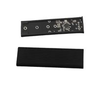 SHUAIGUO Adattatore per Custodia SSD M.2 NGFF Custodia in Alluminio Antiurto e Resistente All'usura per la Gestione SSD
