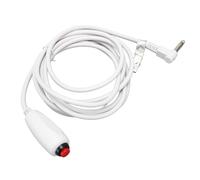 SHUAIGUO Avviso di Emergenza del Cavo di Sostituzione Universale, Cavo Chiamata Infermiere da 9,8 Piedi con Clamp/Holder, Interfaccia da 6,35 Mm per Pazienti con Stazione Infermiera, Non Sono